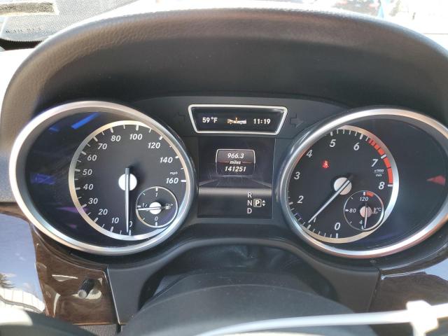 4JGDA5HB9DA221870 - 2013 MERCEDES-BENZ ML 350 4MATIC BLACK photo 9