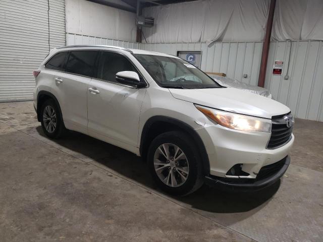 5TDKKRFH1FS079057 - 2015 TOYOTA HIGHLANDER XLE WHITE photo 4