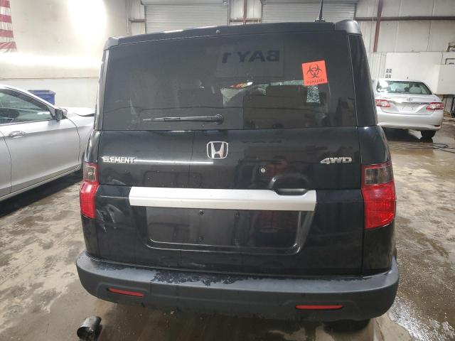 5J6YH2H77AL002539 - 2010 HONDA ELEMENT EX BLACK photo 6