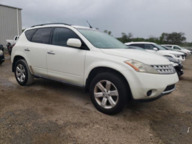 JN8AZ08T56W404673 - 2006 NISSAN MURANO SL WHITE photo 4