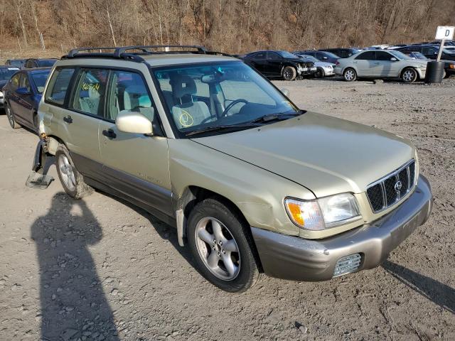 JF1SF65572H724504 - 2002 SUBARU FORESTER S GOLD photo 4