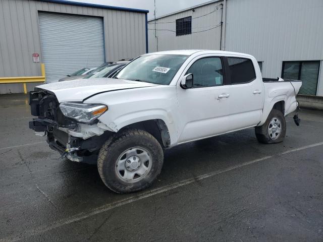 5TFAX5GN2KX137188 - 2019 TOYOTA TACOMA DOUBLE CAB WHITE photo 1