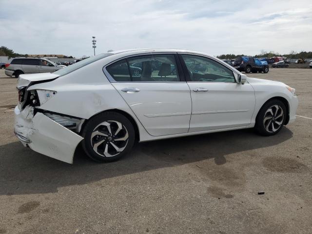 1HGCR3F01GA000655 - 2016 HONDA ACCORD EXL WHITE photo 3