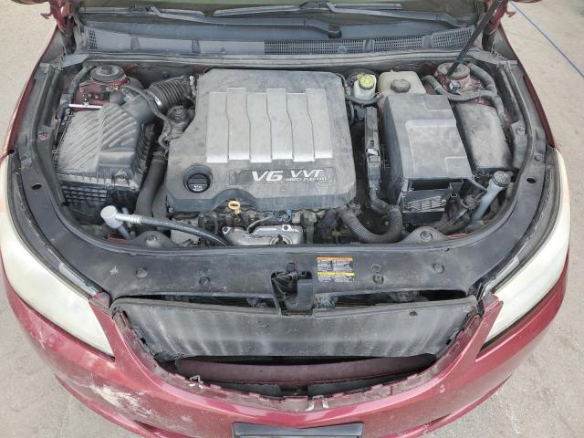 1G4GE5EV9AF105437 - 2010 BUICK LACROSSE CXS RED photo 11