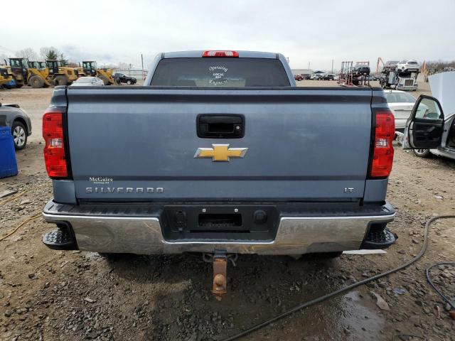 1GCVKREC5FZ336822 - 2015 CHEVROLET SILVERADO K1500 LT BLUE photo 6