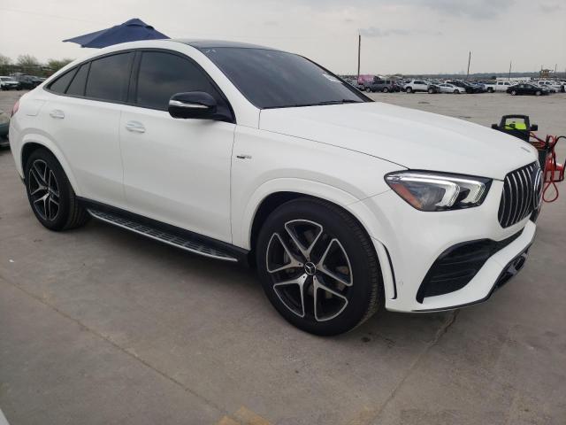 4JGFD6BB9MA194281 - 2021 MERCEDES-BENZ GLE COUPE AMG 53 4MATIC WHITE photo 4