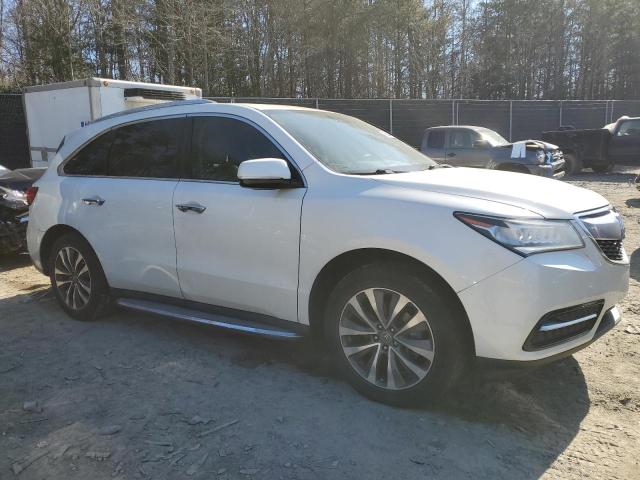 5FRYD4H45GB001452 - 2016 ACURA MDX TECHNOLOGY WHITE photo 4