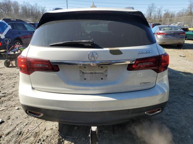 5FRYD4H45GB001452 - 2016 ACURA MDX TECHNOLOGY WHITE photo 6