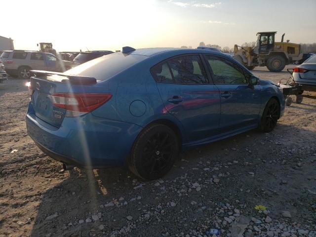 4S3GKAK66H3627697 - 2017 SUBARU IMPREZA SPORT BLUE photo 3