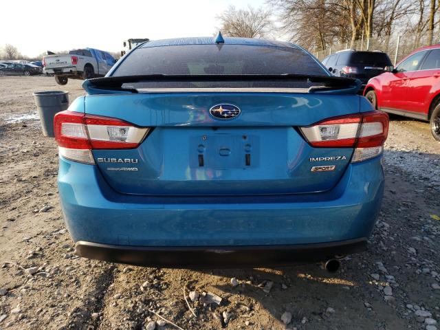 4S3GKAK66H3627697 - 2017 SUBARU IMPREZA SPORT BLUE photo 6