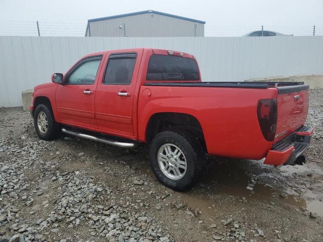 1GCHTCFE9C8162147 - 2012 CHEVROLET COLORADO LT RED photo 2