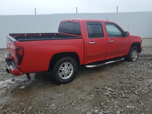 1GCHTCFE9C8162147 - 2012 CHEVROLET COLORADO LT RED photo 3