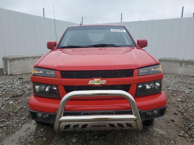 1GCHTCFE9C8162147 - 2012 CHEVROLET COLORADO LT RED photo 5