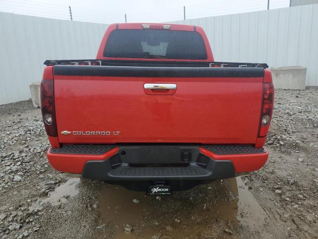 1GCHTCFE9C8162147 - 2012 CHEVROLET COLORADO LT RED photo 6