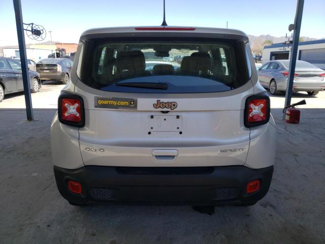 ZACNJDAB5MPM54994 - 2021 JEEP RENEGADE SPORT SILVER photo 6