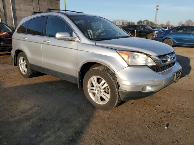 JHLRE4H76BC013387 - 2011 HONDA CR-V EXL SILVER photo 4