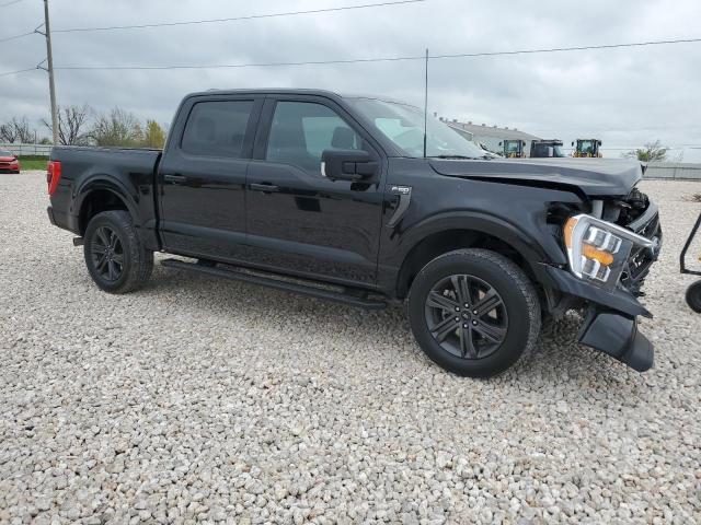 1FTFW1E83PKD16827 - 2023 FORD F150 SUPERCREW BLACK photo 4