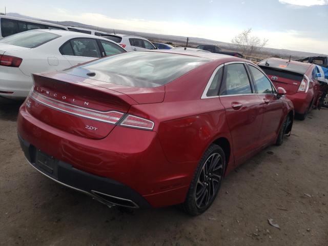 3LN6L5E98LR619130 - 2020 LINCOLN MKZ RESERVE BURGUNDY photo 3