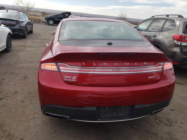 3LN6L5E98LR619130 - 2020 LINCOLN MKZ RESERVE ბურგუნდია ფოტო 6