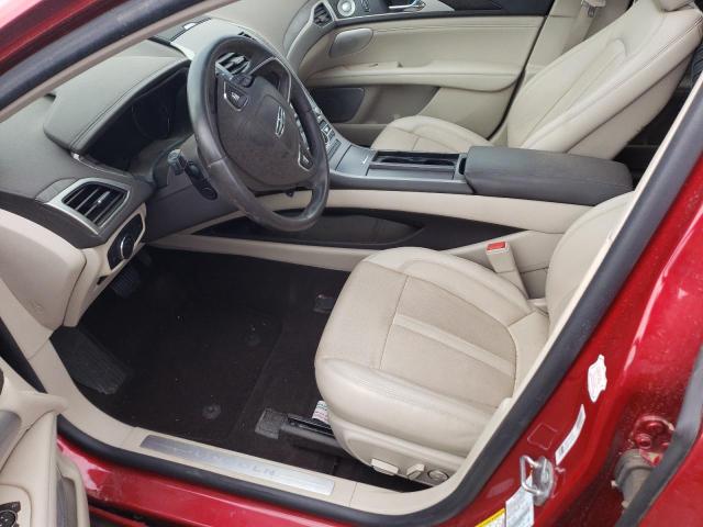 3LN6L5E98LR619130 - 2020 LINCOLN MKZ RESERVE ბურგუნდია ფოტო 7