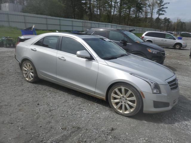 1G6AB5RX8E0169253 - 2014 CADILLAC ATS LUXURY SILVER photo 4