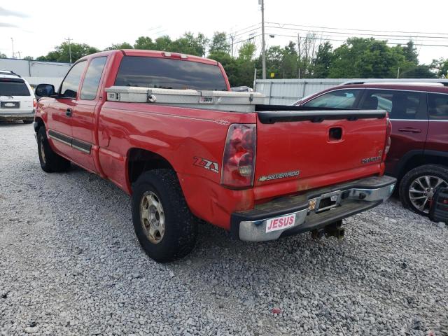 1GCEK19V33E253289 - 2003 CHEVROLET SILVERADO RED photo 3