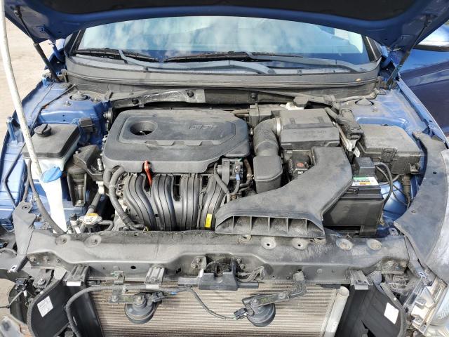 5NPE34AF8JH663649 - 2018 HYUNDAI SONATA SPORT BLUE photo 11