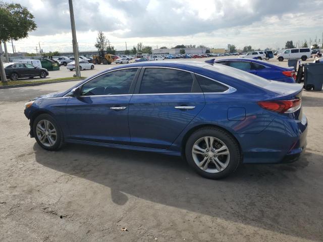 5NPE34AF8JH663649 - 2018 HYUNDAI SONATA SPORT BLUE photo 2