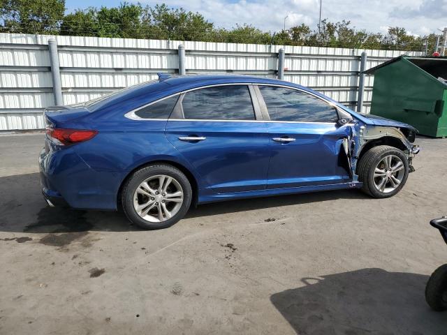 5NPE34AF8JH663649 - 2018 HYUNDAI SONATA SPORT BLUE photo 3