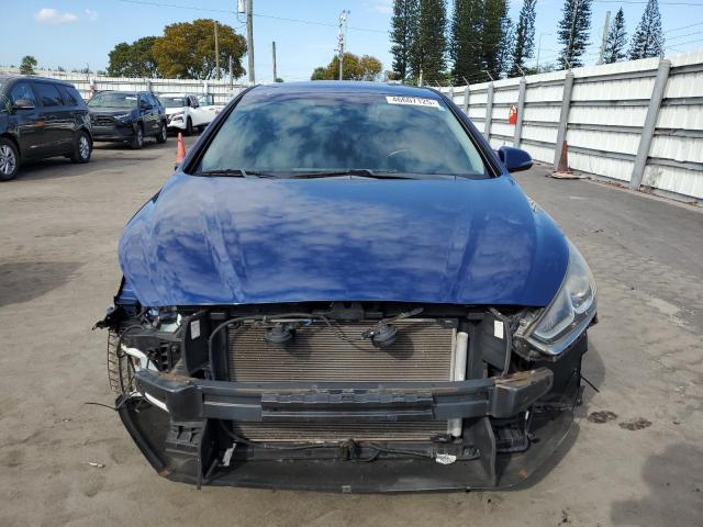 5NPE34AF8JH663649 - 2018 HYUNDAI SONATA SPORT BLUE photo 5