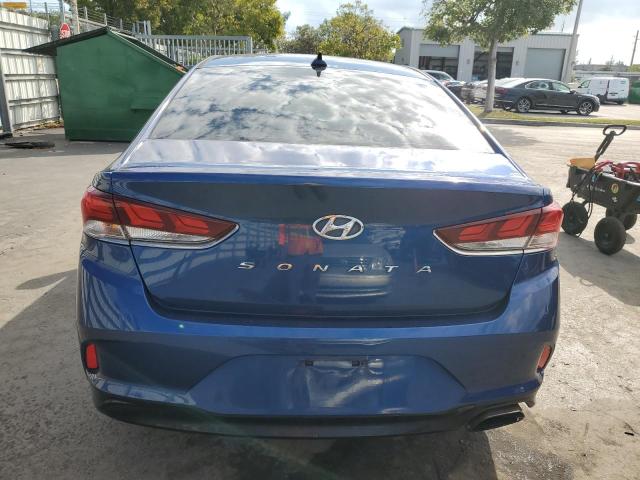 5NPE34AF8JH663649 - 2018 HYUNDAI SONATA SPORT BLUE photo 6