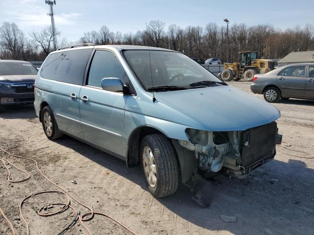 5FNRL18614B015983 - 2004 HONDA ODYSSEY EX BLUE photo 4