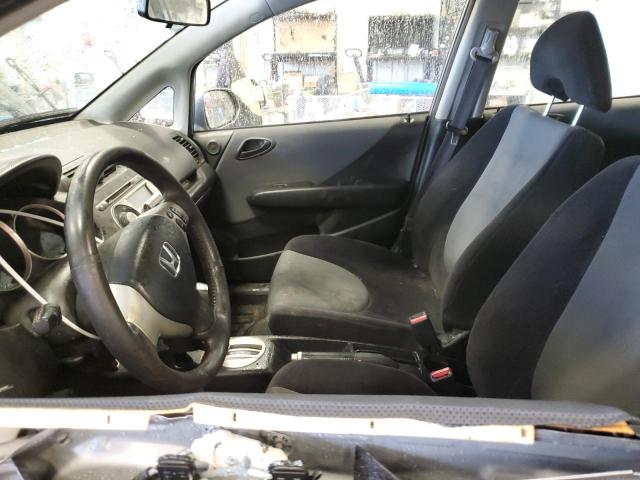 JHMGD38687S023701 - 2007 HONDA FIT S SILVER photo 7