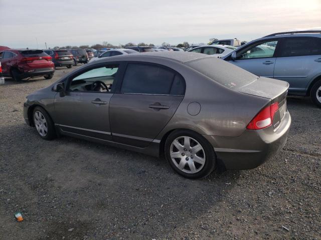 1HGFA15586L048811 - 2006 HONDA CIVIC LX GRAY photo 2