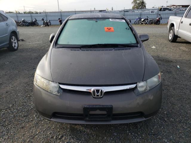 1HGFA15586L048811 - 2006 HONDA CIVIC LX GRAY photo 5