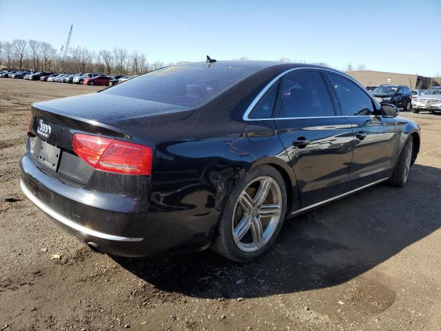 WAUAGAFD2DN012379 - 2013 AUDI A8 QUATTRO BLACK photo 3