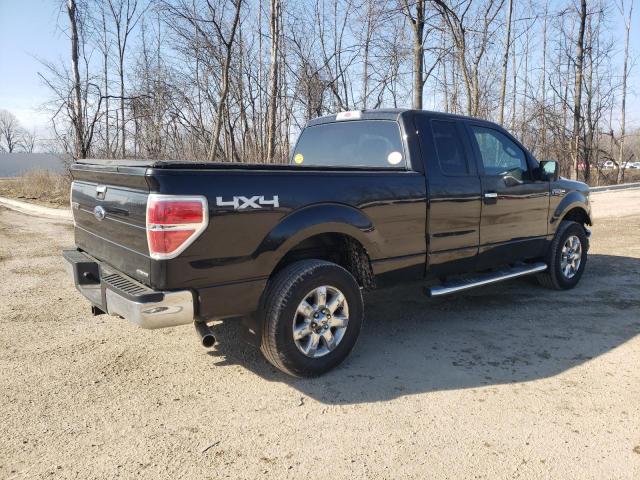 1FTEX1EMXDFB96714 - 2013 FORD F150 SUPER CAB BLACK photo 3