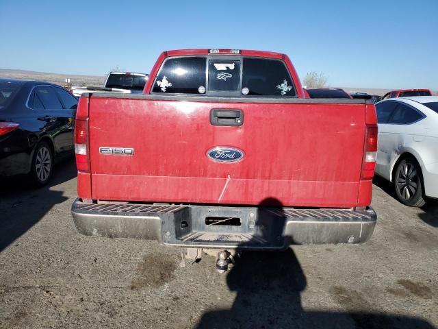 1FTPW12565FA65368 - 2005 FORD F150 SUPERCREW RED photo 6