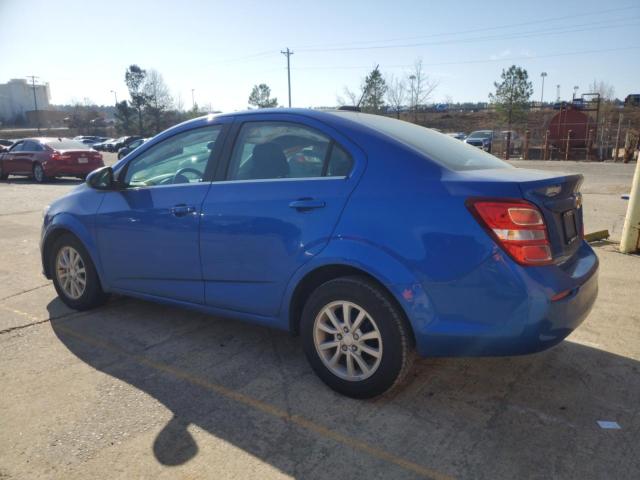 1G1JD5SH7H4127110 - 2017 CHEVROLET SONIC LT BLUE photo 2