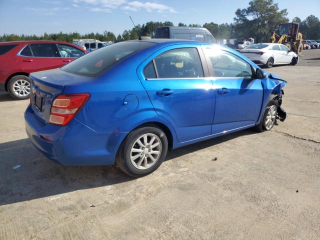 1G1JD5SH7H4127110 - 2017 CHEVROLET SONIC LT BLUE photo 3