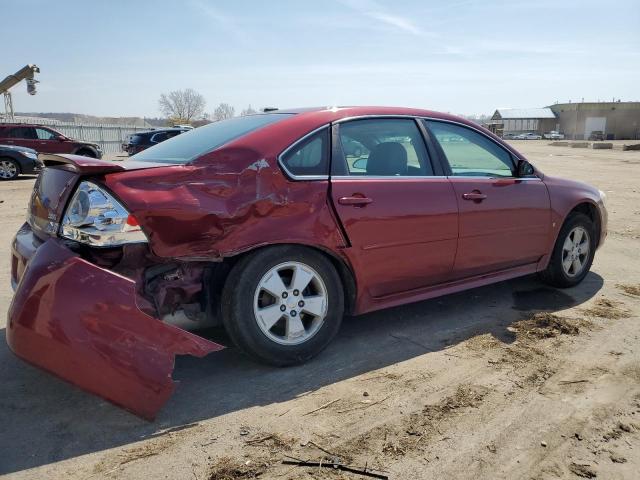 2G1WB5EK6A1129628 - 2010 CHEVROLET IMPALA LT BURGUNDY photo 3