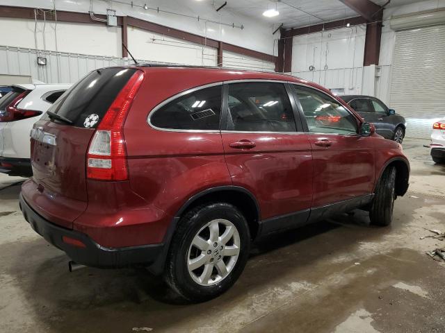 JHLRE487X7C080792 - 2007 HONDA CR-V EXL MAROON photo 3