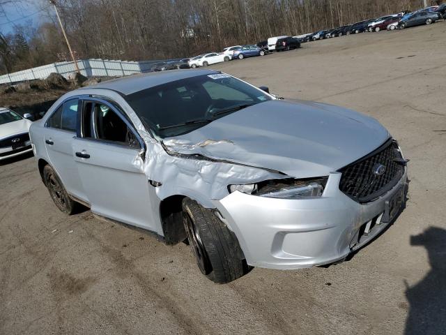 1FAHP2MK0EG158090 - 2014 FORD TAURUS POLICE INTERCEPTOR SILVER photo 4