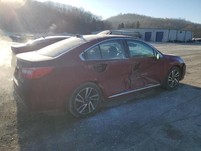 4S3BNAR65H3036476 - 2017 SUBARU LEGACY SPORT RED photo 3