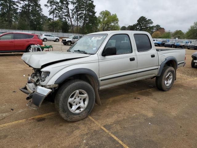 5TEGM92N41Z809776 - 2001 TOYOTA TACOMA DOUBLE CAB PRERUNNER SILVER photo 1