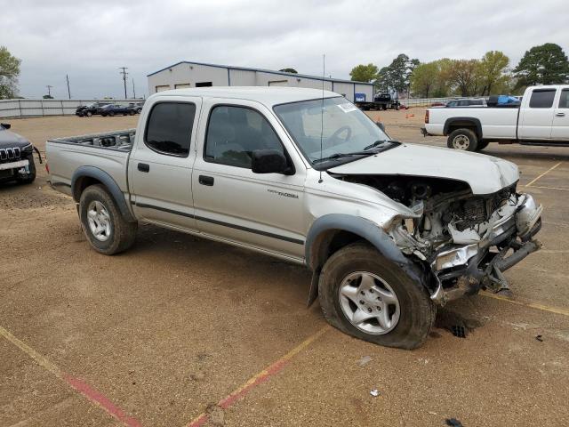 5TEGM92N41Z809776 - 2001 TOYOTA TACOMA DOUBLE CAB PRERUNNER SILVER photo 4