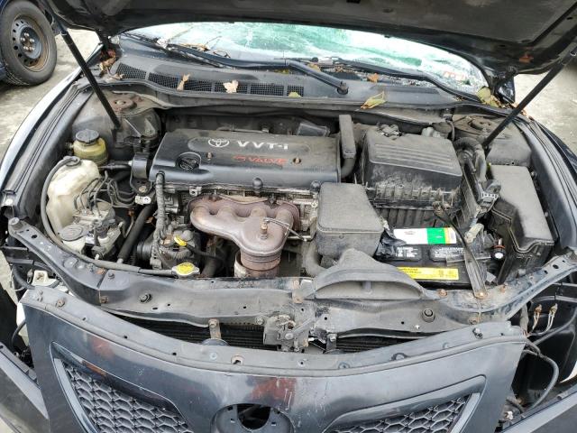 4T1BE46K08U258061 - 2008 TOYOTA CAMRY CE BLACK photo 11