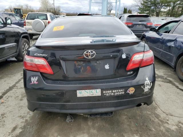 4T1BE46K08U258061 - 2008 TOYOTA CAMRY CE BLACK photo 6