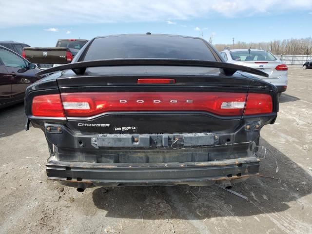 2B3CL3CG2BH509277 - 2011 DODGE CHARGER BLACK photo 6