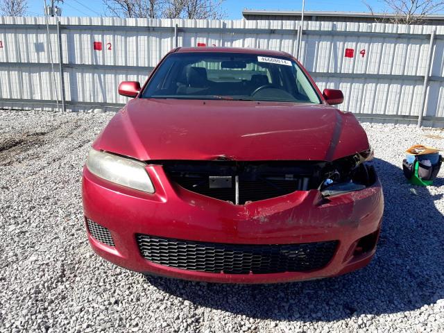 1YVHP80D065M69191 - 2006 MAZDA 6 S RED photo 5